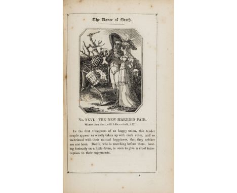 Bewick.- Holbein (Hans) The Dance of Death of the Celebrated Hans Holbein in a Series of Fifty-two Engravings on Wood by Mr. 
