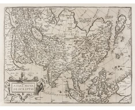 Asia.- Ortelius (Abraham) Asiae Nova Descriptio, map of Asia showing from the Arabian Gulf, across India, South East Asia, Ch