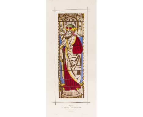 Stained Glass.- Joyce (Rev. James Gerald) The Fairford Windows: A Monograph, first edition, 2 mounted photographs and 42 plat