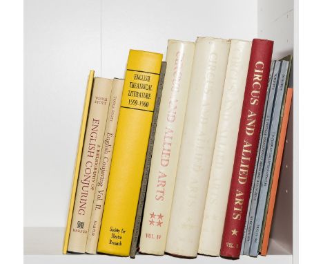 NO RESERVE Circus &amp; Conjuring.- Stott (R. Toole) Circus and Allied Arts: A World Bibliography 1500-1957, 4 vol., limited 