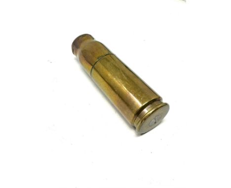 Trench art bullet cigarette lighter 