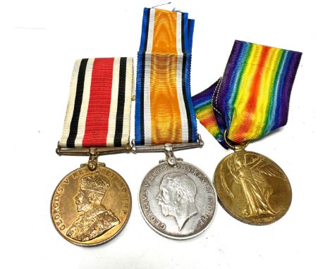 ww1  medal group to 27540 pte e.barrow r.lancs reg  special constable edward barrow 