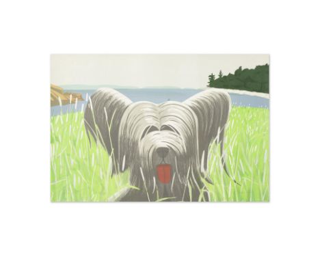 ALEX  KATZ (NE EN 1927)Dog at Duck Trap, 1975 (Maravell, 81)Lithographie en couleurs sur vélin d'ArchesSignée en bas à gauche