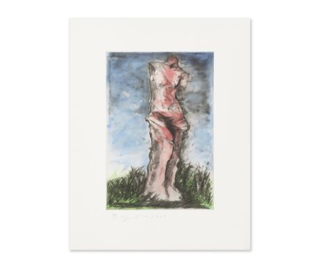 JIM DINE (NE EN 1935)The Albertina Vénus, 1989 (Carpenter, 33)Eau-forte en couleurs sur papier filigrané ZerkallSignée, datée