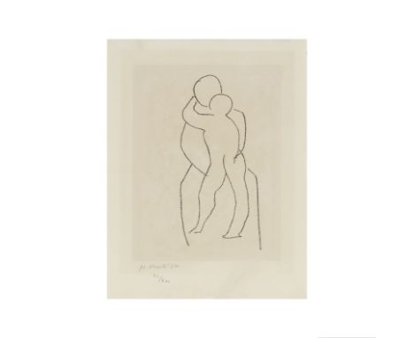 HENRI MATISSE (1869-1954)Vierge à l'enfant debout, 1950 (Duthuit, 650)Lithographie sur Chine appliqué sur vélin d'ArchesSigné