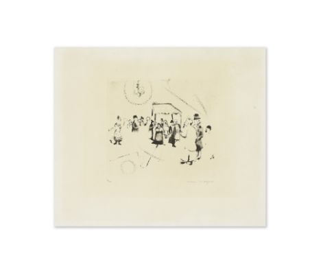 MARC CHAGALL (1887-1985)Le Mariage, 1922 (Kornfeld, 16; Cramer, 2)Planche 16 de la suite 'Mein Lieben'Eau-forte et pointe sèc