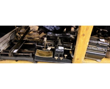 Marcaant Calculator, “Mignon” instrument, typewriter, cutter (4)