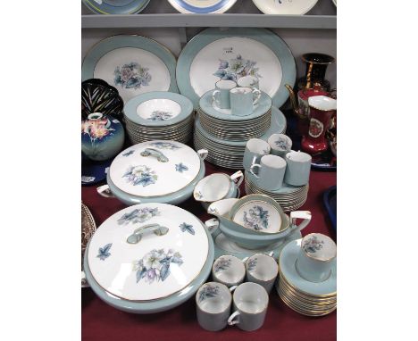 Royal Worcester Woodland Dinner Service or approximately 80 pieces, including two tureens.Large service so not every piece th