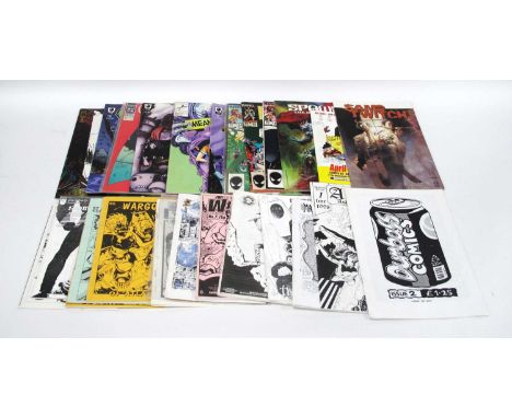 A small quantity of Comics and similar to include DC Green Arrow #35 Aug 90, Marvel The New Defenders #141.