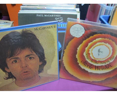 A Mixed Collection of Predominantly 1970's/1980's LP's to include U2, Paul McCartney, Billy Joel, Joe Jackson, The Police, EL