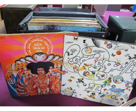 A Mixed Collection of L.P.'s mainly with a Rock theme including Thin Lizzy, Free, Jimi Hendrix, Led Zeppelin among others.