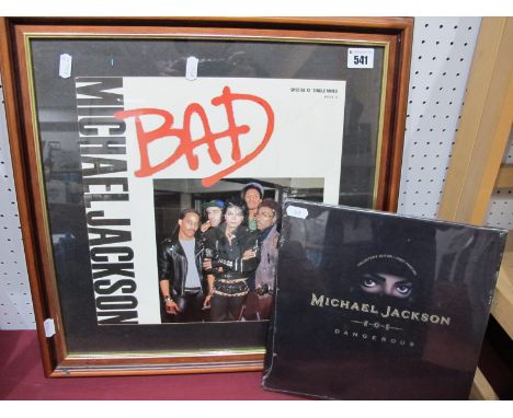 Michael Jackson 'Dangerous' Collectors Edition, 3D pop-up 'First Printing' CD book (scarce) in original shrink wrapping and a