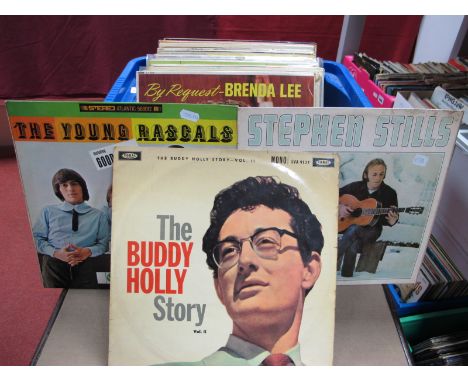 A Mixed Collection of Mainly 50's/60's L.P.'s, to include The Young Rascals, Buddy Holly, The Mamas and The Papas, Donovan, M
