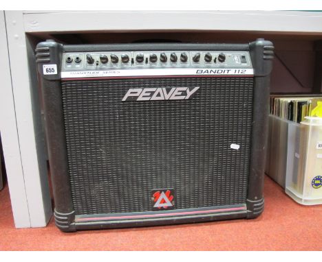 A Peavey Bandit 112 Transtube Series Guitar Amplifier, untested, sold for parts only. 
