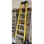 Jefferson 6-tread fibreglass Stepladder