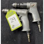 2 Sealey pneumatic Pistol Drills
