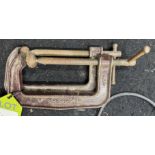 Pair Record G Clamps, 100mm