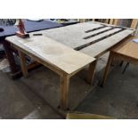 Timber Workbench, 2440mm x 1220mm x 820mm