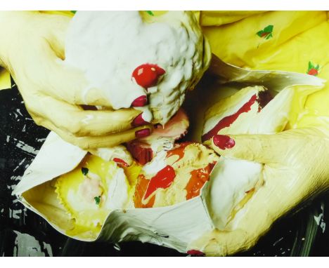 (ARR) BOO RITSON (B.1969-  ) CUPCAKE, C- PRINT,  UNKNOWN EDITION ( NOT EXAMINED OUT OF FRAME) 94 X 127CM