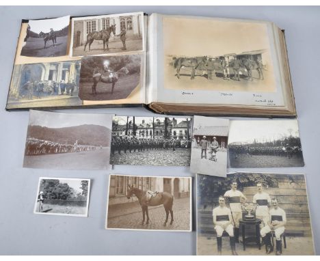 An Album Containing British Army Polo Ponies, India Circa 1908 