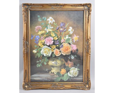 A Gilt Framed Still Life Print, Albert Williams, 29x39cms 