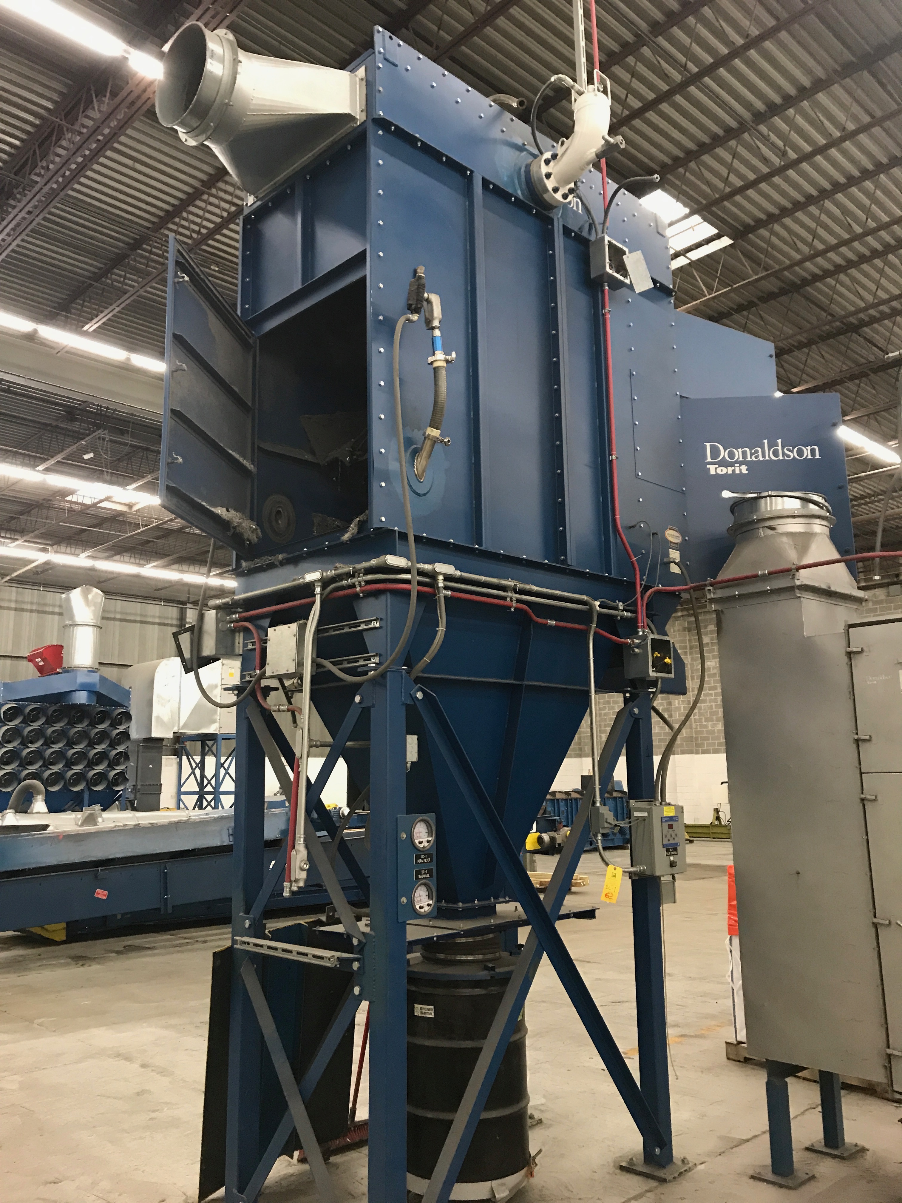 Donaldson Dust Collector Model DLMC 1315, comes w/ FIKE Explosion