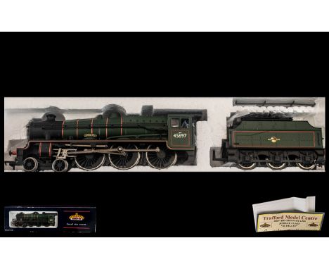 Bachman Branchline Model Railways Scale 1.76/00 Model TMC 207.  Jubilee 45697 'Achilles' British Rail Green, Fowler Ternder L