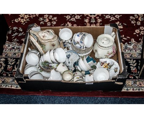 Collection of Assorted Porcelain &amp; China Items, including a large Arthur Wood teapot, various Richmond bone china cups, R