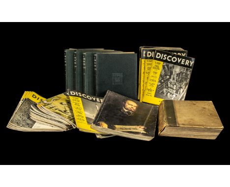 Box of Motoring &amp; Engineering Books &amp; Magazines, comprising: The New Motoring Encyclopaedia circa 1920, brown leather