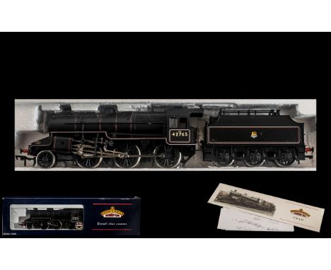 Bachman Branch Line Model Railways 32-175 Scale Model BR 'Crab' 2-6-0 42765 Locomotive &amp; Tender with early emblem and ori