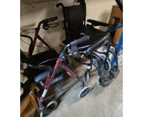 WHEELCHAIR, WALKING AID