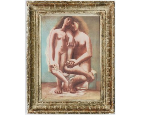 PABLO PICASSO. TWO NUDES. (d) lithograph & pochoir, signed & dated in the plate, published in 1946 by Albert Carman, 38cm x 2