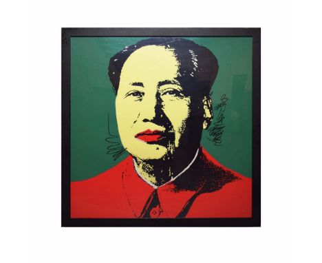 ANDY WARHOL. After. MAO, 1972. giclée print, 98cm x 98cm, framed.