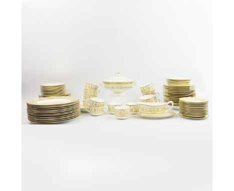 ROYAL WORCESTER. 'HYDE PARK' PART DINNER SERVICE. English fine bone china (QTY).