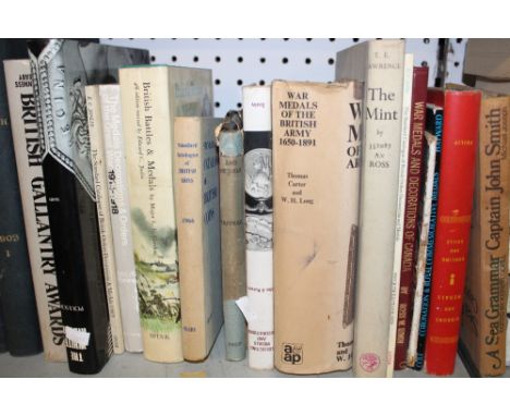 Various medal collecting volumes including The White Ribbon - A Medallic Record of British Polar Exploration; British Gallant