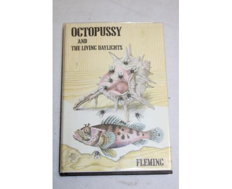 Fleming (Ian) Octopussy and the Living Daylights, 1 vol. first edition 1966, pub. J. Cape with facsimile dust jacket