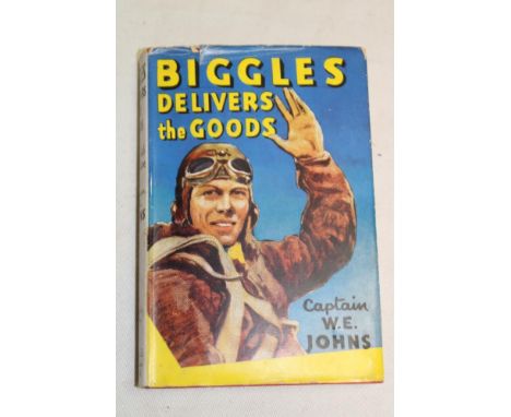 Johns (WE) Biggles delivers the goods, 1 vol. first edition 1946 dust jacket