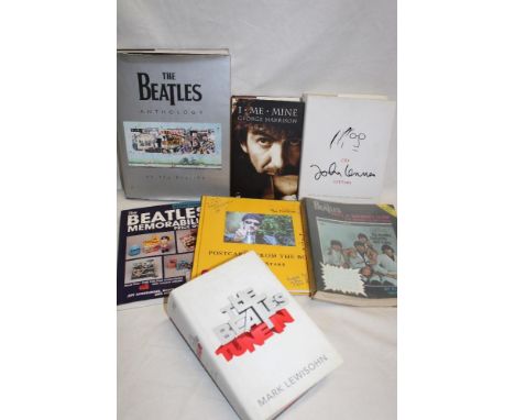 The Beatles Anthology, first edition dust jacket; The John Lennon Letters; The Beatles Price and Reference Guide for American