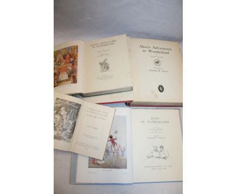 Carroll (L) Alice's Adventures in Wonderland, colour illus GM Hudson; Alice's Adventures in Wonderland, illus J Tenniel 1962,