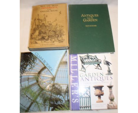 Morris (A) Antiques from the Garden 1998 dust jacket; Lindsay (JS) Iron and Brass Implements of the English House 1970 dust j