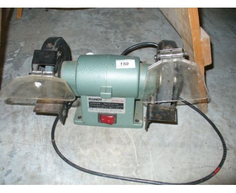 A Rondy 151 electric bench grinder,