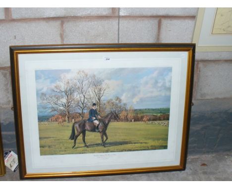 After Neil Cawthorne " The Royal Highness The Prince of Wales" , limited edition print signed in pencil by the artist.