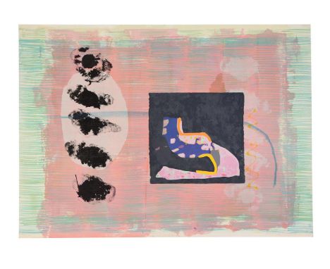 λ ALISTAIR GRANT (BRITISH 1925-1997)BATEAU 257Screenprint and lithograph printed in coloursSigned in pencil and numbered 9/20