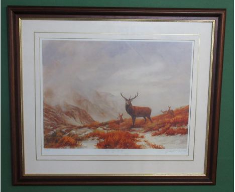 Elizabeth M Halstead (British C20th); 'High Tops Torridon', ltd.ed. colour print, signed, titled and numbered 85/300 in penci