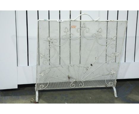 Decorative metal fireguard. Not available for in-house P&amp;P. 