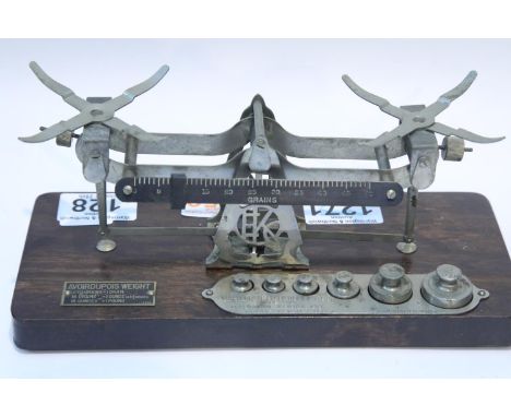 Eastman Kodak studio scales. P&amp;P Group 2 (£18+VAT for the first lot and £3+VAT for subsequent lots) 
