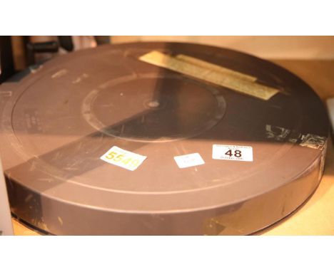Vintage black and white cinema film Promise Her Anything, Leslie Caron and Warren Beatty, 16 mm. P&amp;P Group 3 (£25+VAT for