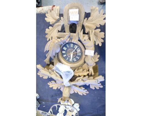 Reproduction cuckoo clock. Not available for in-house P&amp;P 