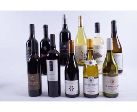 6 BOTTLES RED AND 5 WHITE WINEDame Vera Lynn Children's Charity. Stanners Vineyard Cabernet Franc 2020; Moss Brothers Moses R