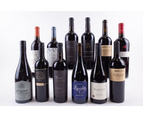 12 BOTTLES CANADIAN RED WINEO'Rourke Family Estate Pinot Noir 2020; Colio Estate Cabernet Franc Reserve 2020; Palatine Hills 
